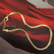 Load image into Gallery viewer, SHINE Snake 18K Gold Bracelet