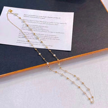Load image into Gallery viewer, All Starry Baby Pearl 18K Necklace