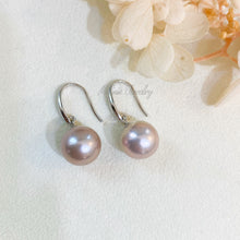 Load image into Gallery viewer, Lavender Edison Pearl Drop Earrings