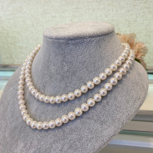 超多種戴法 淡水珍珠珍珠頸鏈