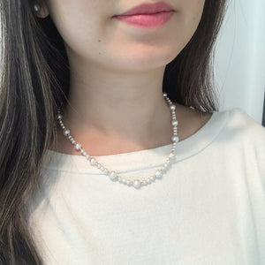 美億年珠寶 珍珠頸鏈 melinie jewelry freshwater pearl necklac