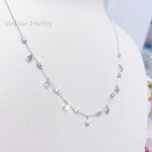 Marquise Diamond 18K Starry Necklace