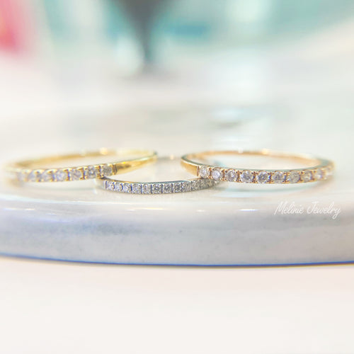 Minimal Diamond Eternity Ring