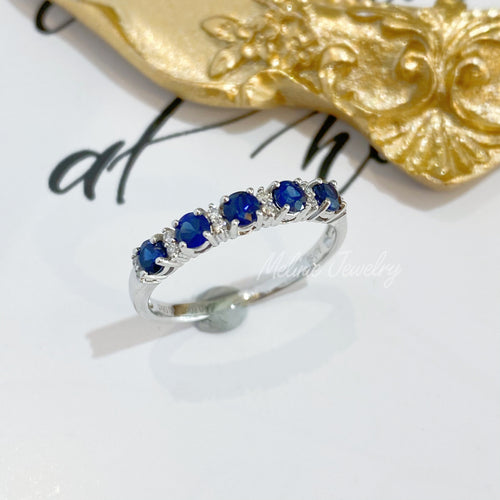 Estella Blue Sapphire Ring