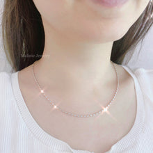 Load image into Gallery viewer, SHINE Italian Diamond-Cut 18K Necklace