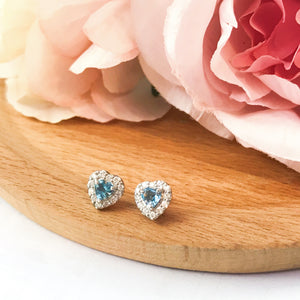 美億年珠寶 寶石 18K金耳環 melinie jewelry sapphire gemstone 18K gold earrings