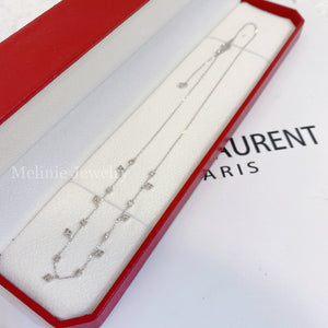 Marquise Diamond 18K Starry Necklace