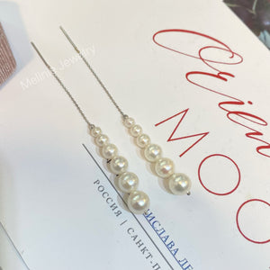 Ariel Akoya Pearls 18K Earrings