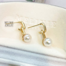 Load image into Gallery viewer, Diamond Bell Ball 18K Diamond Earrings