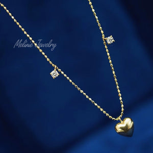All Starry with Heart Necklace