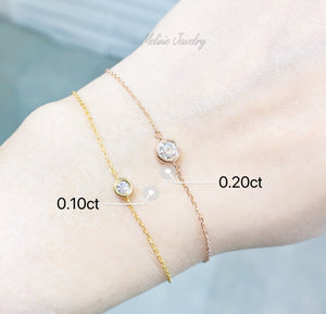Bubble Plus Diamond Bracelet