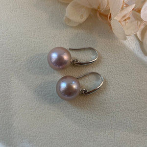 Lavender Edison Pearl Drop Earrings