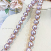 Load image into Gallery viewer, Oversized Lavender Edison Pearl Necklace